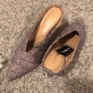 Express Heeled Mules